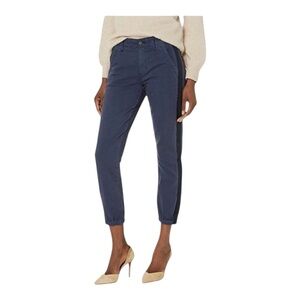 PAIGE Mayslie Sporty Navy Denim Jogger 34